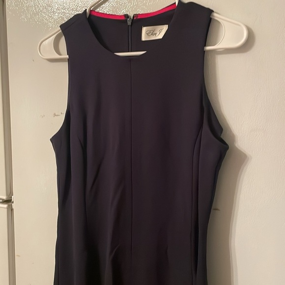 Eliza J Size 6 Navy and Pink Block Dress - Picture 3 of 6